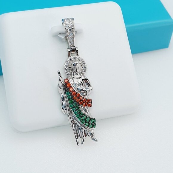 "925 Sterling Silver CZ Beautiful Pendant for Women, 1USPAR4066 - Picture 4 of 11